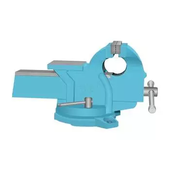 Чугунные поворотные слесарные тиски РАДИАНТ ТСЧ-150 48004