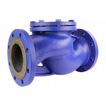 Чугунный фланцевый обратный подъемный клапан DN.ru 287a D100-02373