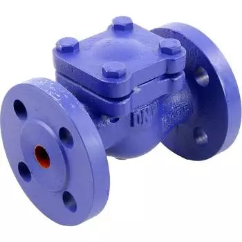 Чугунный фланцевый обратный подъемный клапан DN.ru 287a D100-02371