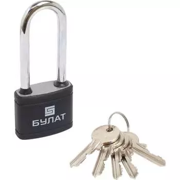 Чугунный навесной замок БУЛАТ ВС 364-01 ПЛ 14514