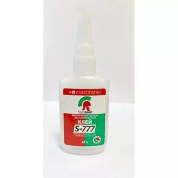 Цианоакрилатный клей-гель SODOBOND S-777 4631164332001