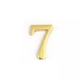 Цифра дверная APECS DN-01-7-Z-G 19005