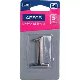Цифра дверная APECS DN-01-1-Z-CR 19009