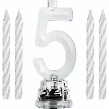 Цифра-подсвечник Золотая сказка