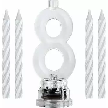 Цифра-подсвечник Золотая сказка