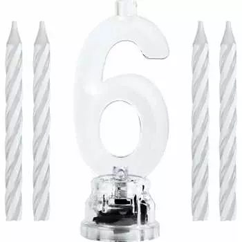 Цифра-подсвечник Золотая сказка