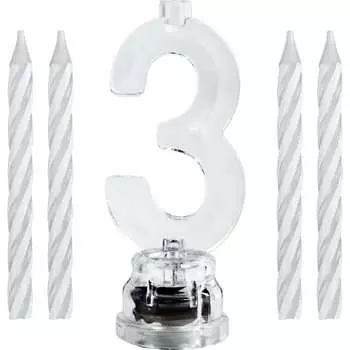 Цифра-подсвечник Золотая сказка