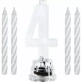 Цифра-подсвечник Золотая сказка