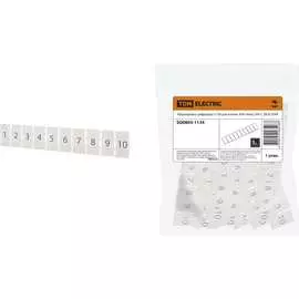 Цифровая маркировка для клемм ЗНН TDM SQ0803-1134