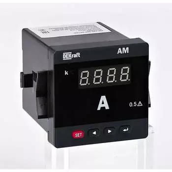 Цифровой амперметр DEKraft АМ-48D 50326DEK