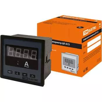 Цифровой амперметр TDM ELECTRIC ЦП-А72 SQ1102-0521
