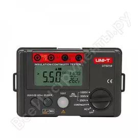 Цифровой измеритель сопротивления изоляции UNI-T UT501B 00-00002639