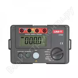 Цифровой измеритель сопротивления заземления UNI-T UT522 00-00003081