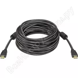 Цифровой кабель defender hdmi-33pro hdmi m-m, ver1.4, 10м 87435