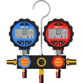 Цифровой манометрический колллектор Elitech