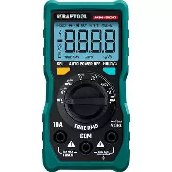 Цифровой мультиметр KRAFTOOL KM-500 59856