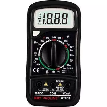 Цифровой мультиметр КВТ KT 838 PROLINE 79128