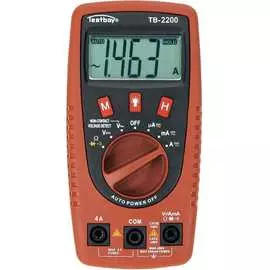 Цифровой мультиметр с сенсором напряжение и фонариком testboy 2200
