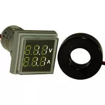 Цифровой вольтметр-амперметр переменного тока RUICHI DMS-201 110507