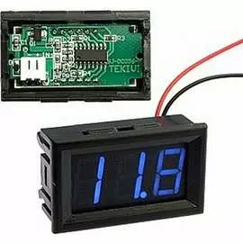 Цифровой вольтметр RUICHI V27T-DL Blue 97670