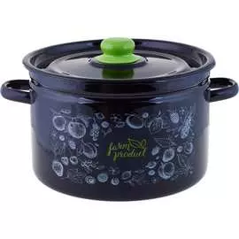 Цилиндрическая эмалированная кастрюля appetite Berry 1с18с Berry