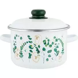 Цилиндрическая эмалированная кастрюля appetite