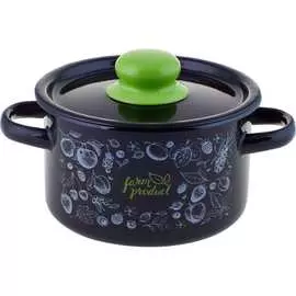 Цилиндрическая эмалированная кастрюля appetite Berry 1с16с/1 Berry