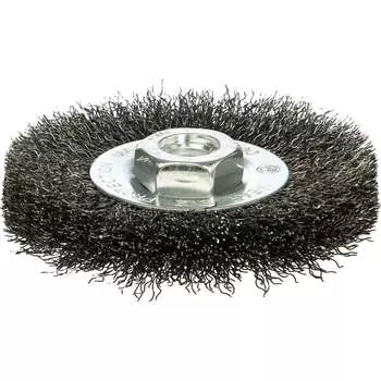 Цилиндрическая дисковая щетка по нержавейке для ушм Профоснастка 20804012