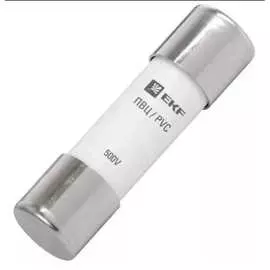 Цилиндрическая плавкая вставка EKF PROxima ПВЦ pvc-10x38-4