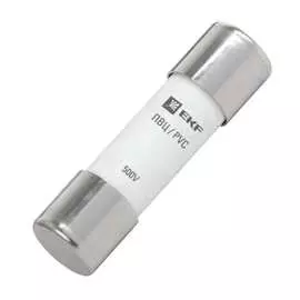Цилиндрическая плавкая вставка EKF ПВЦ PROxima pvc-22x58-100