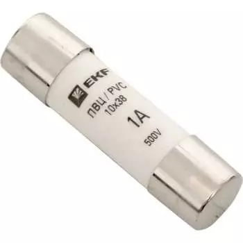Цилиндрическая плавкая вставка EKF ПВЦ PROxima pvc-10x38-1