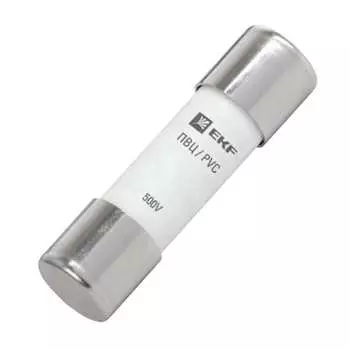 Цилиндрическая плавкая вставка EKF ПВЦ PROxima pvc-22x58-4