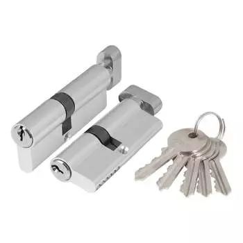 Цилиндровый механизм Ajax AZ102/100 mm (45+10+45), CP 44563