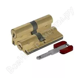 Цилиндровый механизм cisa rs3 ol3s1-19.66 80 мм/30+10+40, латунь 22947