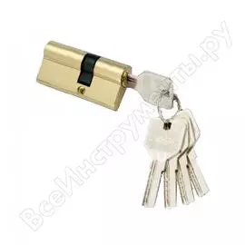 Цилиндровый механизм damx перфо.ключ-ключ c55/35mm pb 00000003391