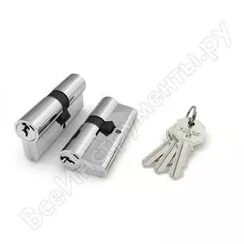 Цилиндровый механизм fuaro 100 ca 80 mm /35+10+35/ cp хром 3 кл. 21343