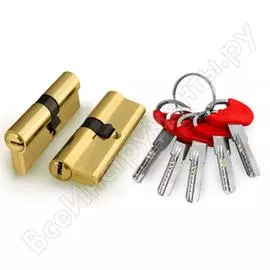 Цилиндровый механизм fuaro d-pro500/70 mm /30+10+30/ pb латунь 5 кл. 37731