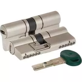 Цилиндровый механизм mottura c31d464601c5 92мм/41+10+41, мат.никель 5470