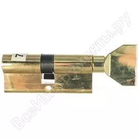 Цилиндровый механизм перфо.ключ-вертушка damx cw70 mm pb полированная латунь 000001150