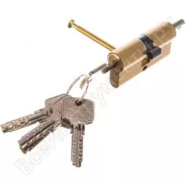 Цилиндровый механизм под вертушку cisa astral оа312-07.00 60 мм/25+10+25, латунь 2142