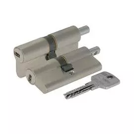 Цилиндровый механизм под вертушку cisa astral оа312-07.12 60 мм/25+10+25, никель 4719