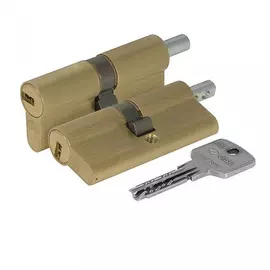 Цилиндровый механизм под вертушку cisa astral оа312-13.00 70 мм/30+10+30, латунь 2144