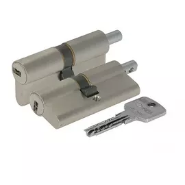 Цилиндровый механизм под вертушку cisa astral оа312-82.12 70 мм/25+10+35, никель 31541