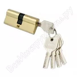 Цилиндровый механизм с перфо. ключ-ключ damx c80 mm pb полированная латунь 000002423