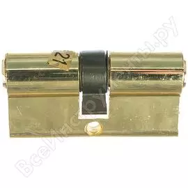 Цилиндровый механизм с перфо. ключ-ключ damx c60 mm pb полированная латунь 000001161