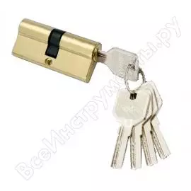 Цилиндровый механизм с перфо. ключ-ключ damx c70 mm pb полированная латунь 000001166