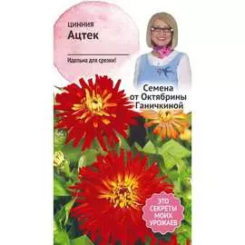 Цинния семена ОКТЯБРИНА ГАНИЧКИНА