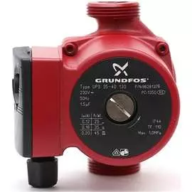 Циркуляционный насос для отопления Grundfos UPS 25-40 130 96281376