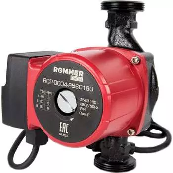 Циркуляционный насос ROMMER profi 25/60-180 RG0091N6E5OL6F