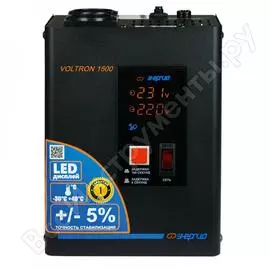 Стабилизатор Энергия VOLTRON - 1 500 5% Е0101-0155